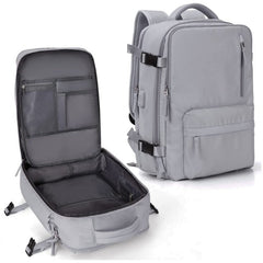 TrekVault – Wasserdichter Haven-Rucksack in Grau