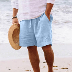 Modische Sommershorts für Männer - Stephen in Himmelblau