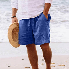 Modische Sommershorts für Männer - Stephen in Marineblau