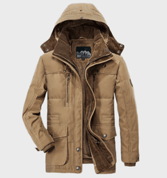 Modische Winterjacke für Männer - Pius in Khaki