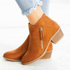 Modische Winterstiefeletten für Frauen - Mathilda in Braun