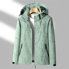 Regenjacke Damen Mit Muster | Leicht & Funktional in Türkis