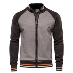 Herren Slim-Fit Übergangsjacke | Sportlich & Kombinierbar in Braun