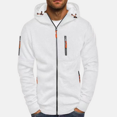 Nicolo™ | Premium-Fleeceweste für Herren in Weiß