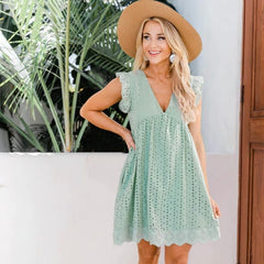 ELLIS | Sommerkleid 2 in 1 in Grün (bald ausverkauft)