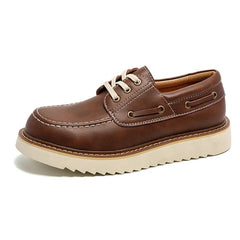 Premium-Herrenschuhe aus Leder - Jonas in Braun