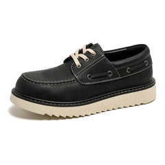 Premium-Herrenschuhe aus Leder - Jonas in Schwarz