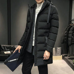 Hochwertige warme Winterjacke für Herren - Dierk in Schwarz