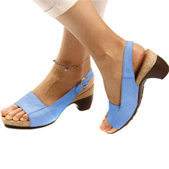 Malu® | Gesunde Schrittsandalen in Blau
