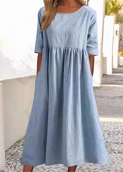 Schickes Sommerkleid für Frauen - Ottilia in Hellblau
