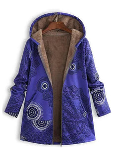 Pia | Warme und gemütliche Jacke in Blau