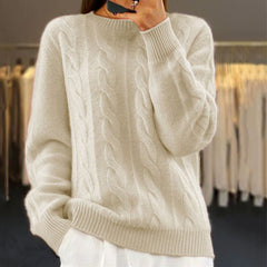Elina | Strickpullover in Beige
