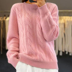 Elina | Strickpullover in Rosa