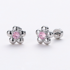 Micara - Daisy Delights - Ohrringe in Rosa