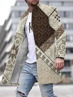 Stilvolle bunte Herrenjacke für jeden Tag - Herbert in Braun