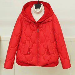 Stylische Damen-Pufferjacke - Alissa in Rot