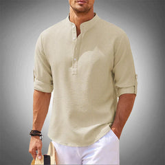 Stylisches und bequemes Sommerhemd - Christopher in Beige