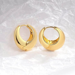 Micara - Chunky Blitzers - Ohrringe in Gold