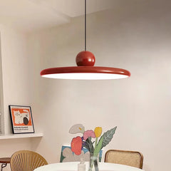 Glint - Bauhaus-inspirierte Glazen Lampe in Rot