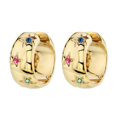 Micara - Garden Glam - Ohrringe in Gold Mischfarben
