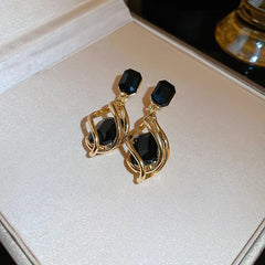 Micara - Black Jewel - Ohrringe in Schwarz
