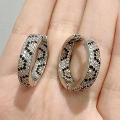 Micara - Sparkle Safari - Ohrringe in Silber