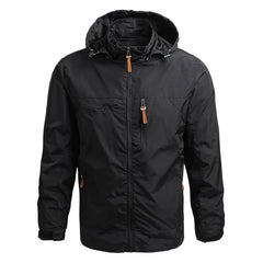 Thomas - Softshell-Jacke - Regenfest in Schwarz