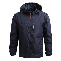 Thomas - Softshell-Jacke - Regenfest in Blau
