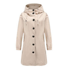 Leichte Regenjacke für Damen | Klassisch in Beige