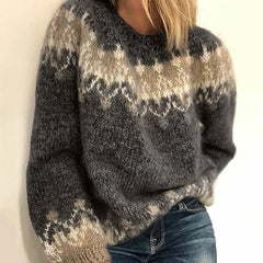 GESTRICKTER PULLOVER ARKTIS | WEICH, WARM, STILVOLL in Schwarz
