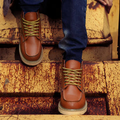 Vintage Winterstiefel für Männer - Markus in Khaki