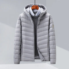 Wasserdichte Herren-Pufferjacke - Otto in Grau