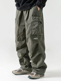 Wasserdichte Wanderhosen für Herren | Baggy in Waldgrün
