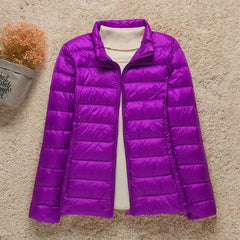 Wasserdichte Winterjacke für Frauen - Ronja in Lila