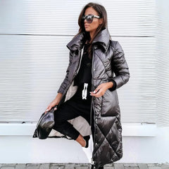 Wind- und wasserdichte, warme Steppjacke - Patrizia in Schwarz