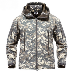 Winddichte militärische Thermojacke für Männer - Falko in ACU