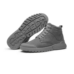 Trekker - Ortho-Lederstiefel in Grau