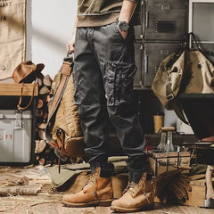 Ira – Taktische Cargohose für Herren in Schwarz