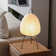 Diamante - Japanische Reispapierlampe in Weiß