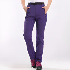 Harper - Widerstandsfähige & Wasserdichte Wanderhose für Damen in Lila